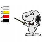 Snoopy 14 Embroidery Design